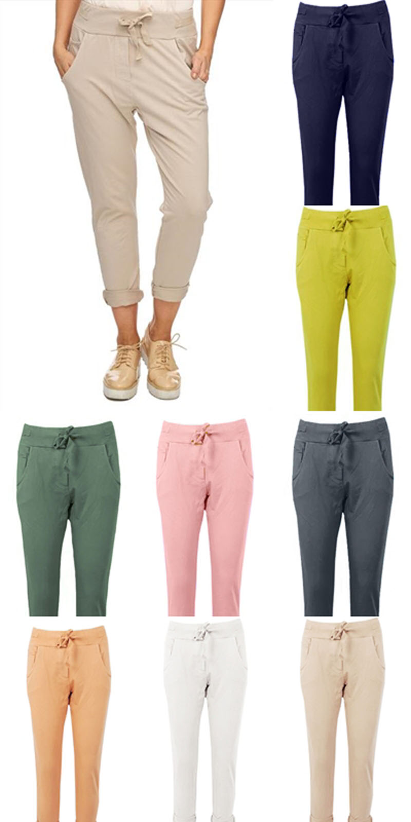 Wendy Trendy Jogpants Jogginghose 30 Farben SA LUCCA eur-to-pln-with-the-revolut-mobile-app